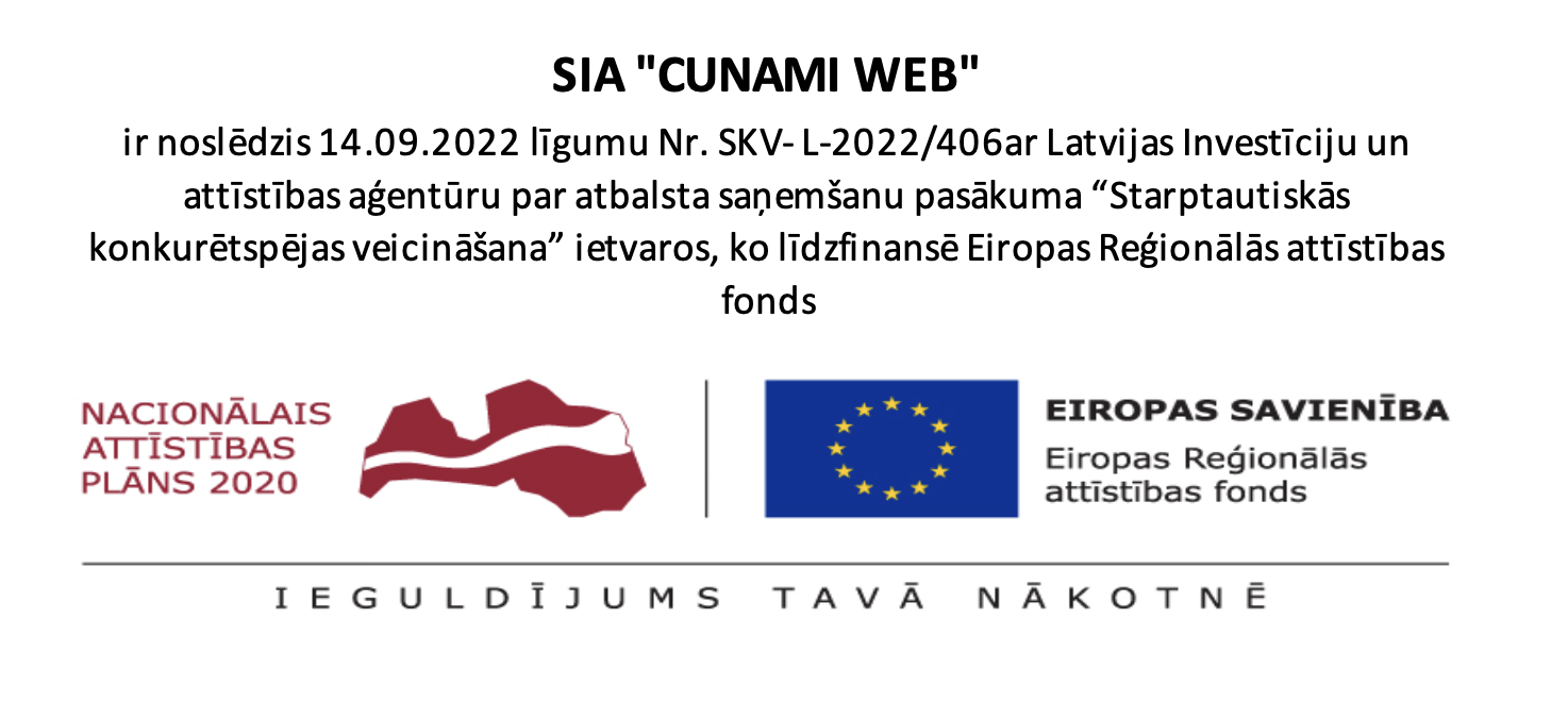 CUNAMI WEB sadarbība ar LIAA